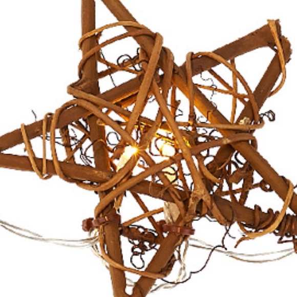 Rattan Star Light Strand - Picture 5 of 7